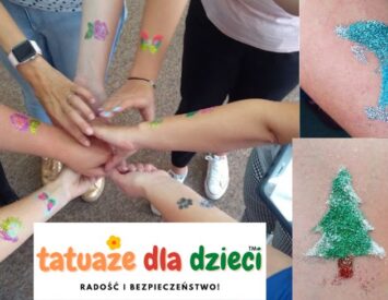 Tatuaże Brokatowe - TatuazeDlaDzieci.pl